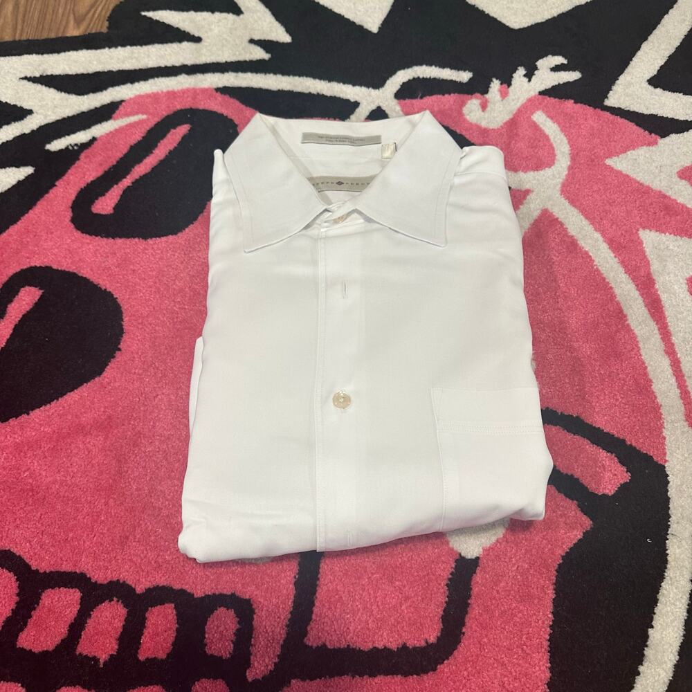 Joseph Abboud Dress Shirt – White – Men’s Size XXL